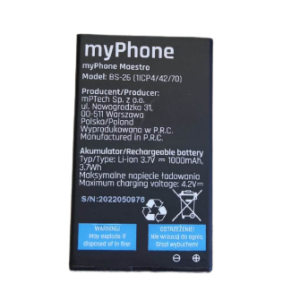 Originali baterija MyPhone Maestro